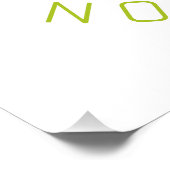 Momenten verzamelen geen dingen perfect poster (Hoek)