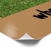 Momenten worden heel goed herdacht, glanzend Poste Perfect Poster (Hoek)