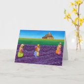 Momentje Kaart (Gele Bloem)