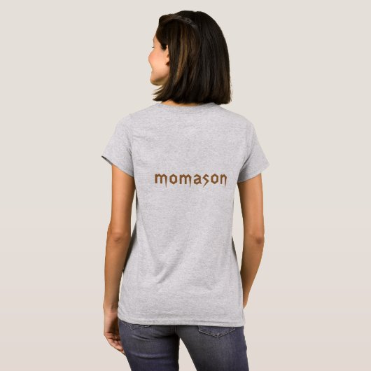 momentje t-shirt (Achterkant volledig)