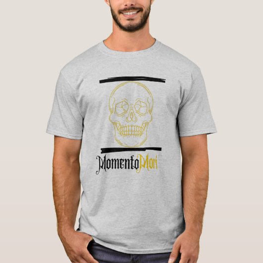 Momento mori t-shirt (Voorkant)