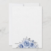 Momentopname Blauw Uitnodiging (Achterkant)