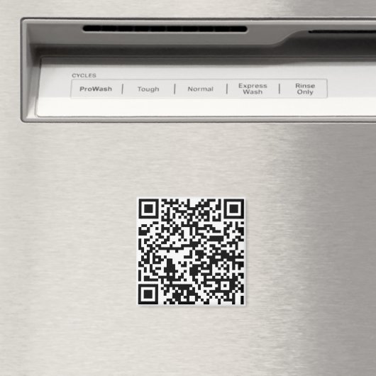 momentopname qr-code magneet (Insitu (Vaatwasser))