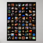 Momentopname van het Poster in het universum (Voorkant)