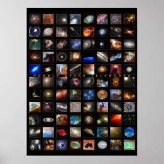 Momentopname van het Poster in het universum