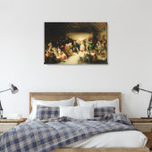 Momentopname van Snapp Apple nacht Canvas Afdruk (Insitu (Slaapkamer))