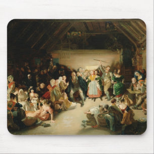 Momentopname van Snapp Apple nacht Muismat