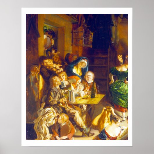 Momentopname van Snapp Apple Night (detail) 2 Poster (Voorkant)