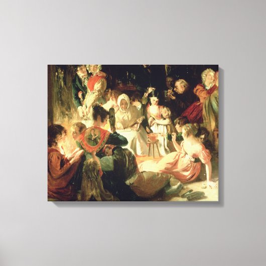 Momentopname van Snapp Apple Night (detail) 3 Canvas Afdruk (Voorkant)