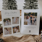 momentopname | Vrolijk Kerstfeest 5 Foto Feestdagenkaart
