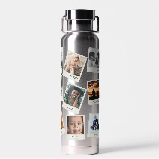 momentopnamen foto waterfles (Achterkant)