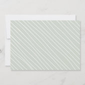 Momentous Script Mint Photo Afstuderen Aankondiging (Achterkant)