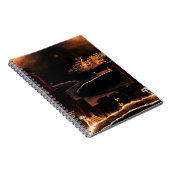 "Moments After" - mysterieuze cryptische kunst. Notitieboek (Rechterzijde)