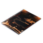 "Moments After" - mysterieuze cryptische kunst. Notitieboek (Linkerzijde)