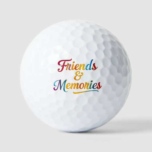 "Moments Of Togetherness" Golfballen (Voorkant)