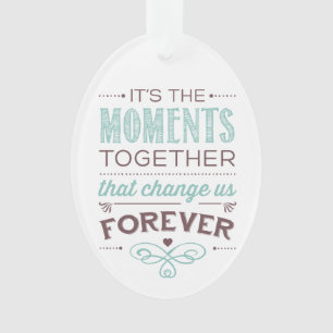 Moments Together Wedding Date Tree Ornament