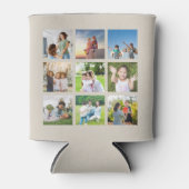 Moments Treasured:  9 fotocollage Blikjeskoeler (Voorkant)