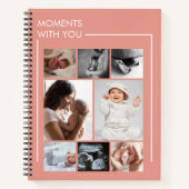 "Moments With You” notebook for mom Notitieboek (Voorkant)