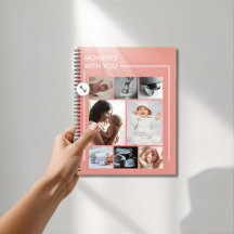 "Moments With You” notebook for mom