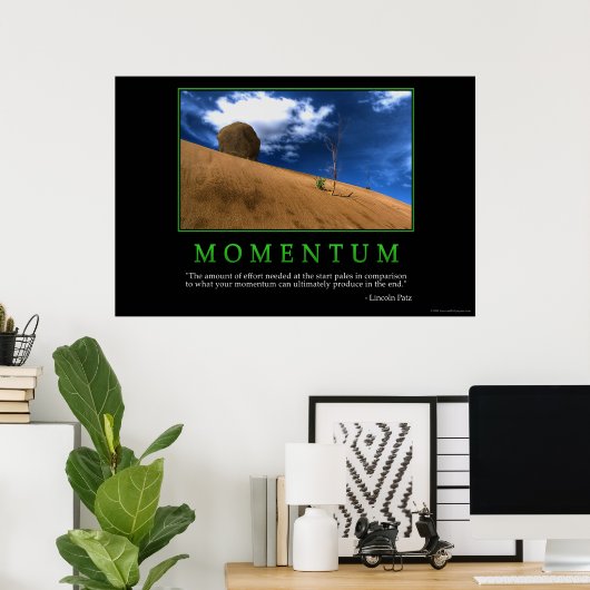 Momentum Poster (Thuiskantoor)
