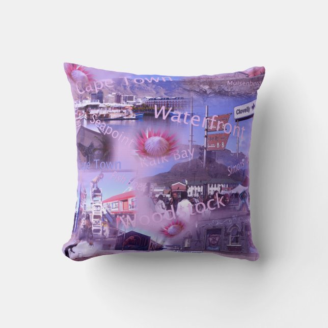 Momentumkussen rond Kaapstad Kussen (Voorkant)