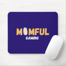 Momfulgaming Blauwe Design Gamer Moeder