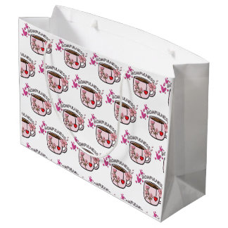 Momfulness Bloem Theekop Naadloos Patroon Groot Cadeauzakje