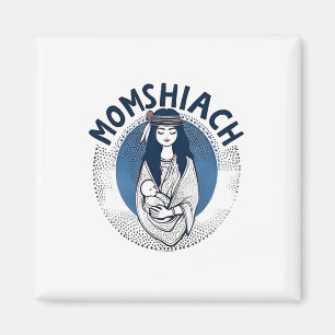 Momhiach Joodse Chanoeka 2025 Moeder Jood Magneet