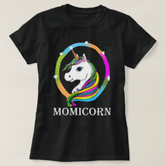 Momicorn shirt, Gift for mams, Unicorn mama, Moede T-shirt