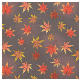 Momiji Pattern - Japanse aple Leaf in herfst Stof