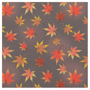 Momiji Pattern - Japanse aple Leaf in herfst Stof