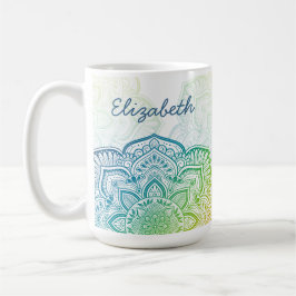 Momijigari Mandala 15 oz. Personalized Mug Koffiemok