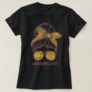 #MOMLIFE grappig moederdag cadeidee T-shirt