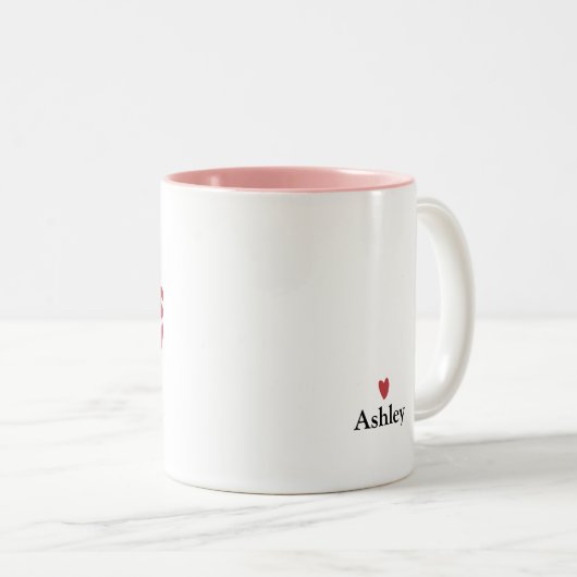 Momlife is Lit Funny Motherhood Mam Moederdag Tweekleurige Koffiemok (Voorkant rechts)