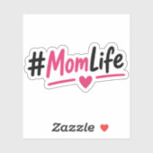 #MomLife Sticker Grappig – Grappig Moederdag Cadea (Vel)