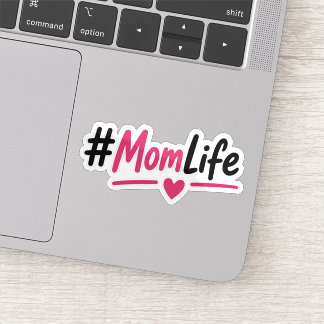 #MomLife Sticker Grappig – Grappig Moederdag Cadea