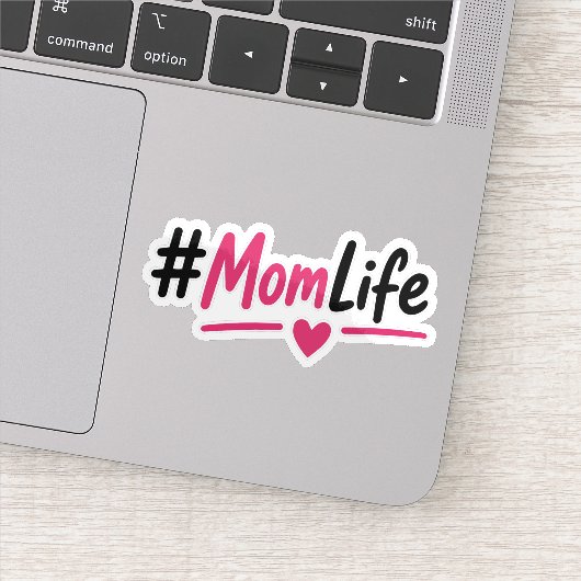 #MomLife Sticker Grappig – Grappig Moederdag Cadea (Detail)
