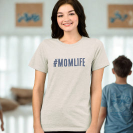 Momlife voor mama Tri-Blend shirt