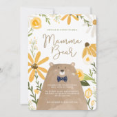 Momma-Beer en zoete honingbijen Kaart (Voorkant)