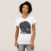 Momma Beer Regenboog Vintage Gravure Shirt Ontwerp (Voorkant volledig)