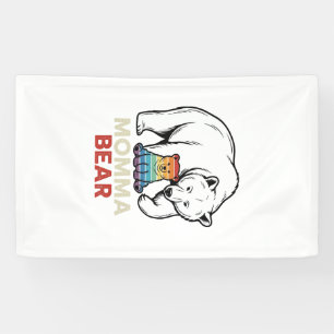 Momma Beer Regenboog Vintage Gravure Shirt Ontwerp Spandoek