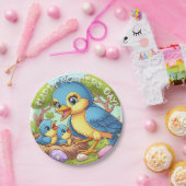 Momma Bird Moederdag Papieren Bordje (Feest)
