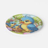 Momma Bird Moederdag Papieren Bordje (Gekanteld)