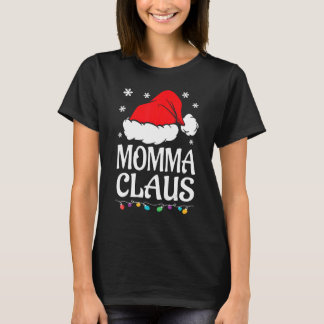 Momma Claus Shirt Kerstmis Pajama familie komt ove