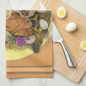 Momma Cluck's Boerderij Fresh Eggs Theedoek (Quarter Fold)