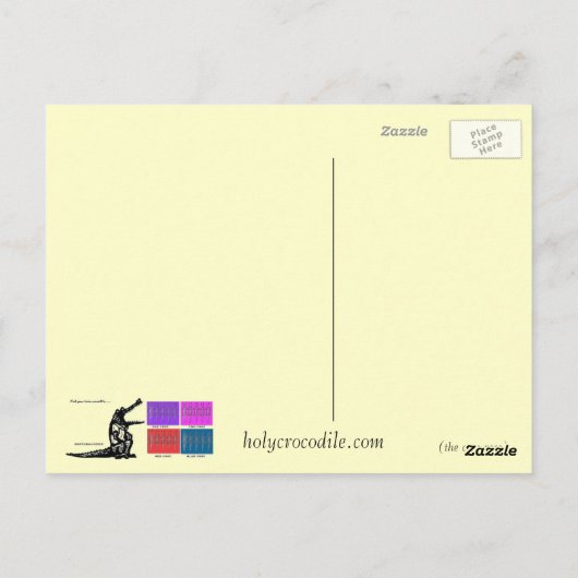 momma dont dans briefkaart (Achterkant)