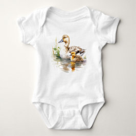 Momma Duck met Schattigee Baby Duckling, Baby show Romper