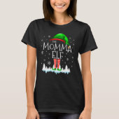Momma Elf Christmas T-shirt (Voorkant)