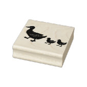 Momma en Baby Ducks Rubberstempel (Stempel)