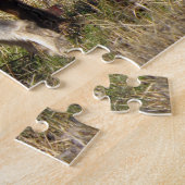 Momma en Baby geiten — Puzzle Legpuzzel (Zijkant)